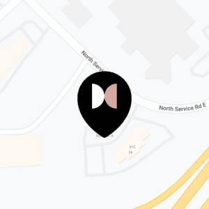 map of GraceMed Midtown (Briarwood) Oakville